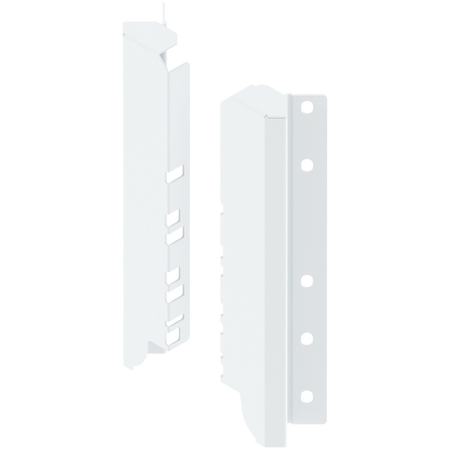 Uchwyt drewnianej ścianki tylnej TANDEMBOX, wys. D (224 mm), do SPACE CORNER, prawy+lewy