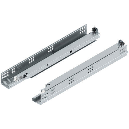 TANDEM TIP-ON Pełny wysuw, Prowadnica, 30 kg, dł.=450 mm, do Grubość płyty 17-19 mm, wymaga sprzęgła, lewa/prawa