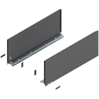 Bok szuflady LEGRABOX, wysokość F (241 mm), dł.=600 mm, lewy/prawy, do LEGRABOX pure