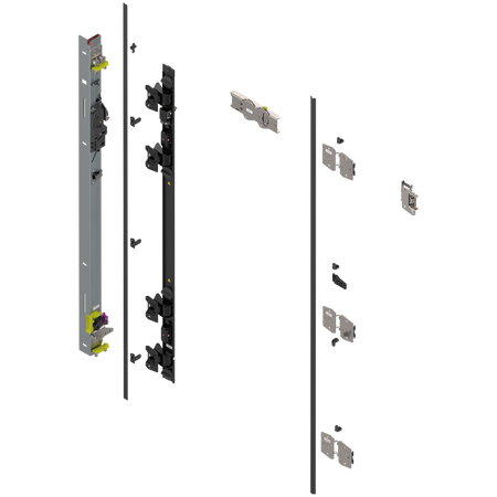 REVEGO duo, Listwa synchronizacyjna zawiasów Zestaw, do Wysokość kieszeni 1357–1506 mm, l.