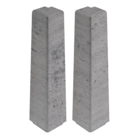 Narożnik zewn. do listwy przypodłogowej MASTERLINE 13x80mm 1kpl=2szt Cezar Greystone Matowe