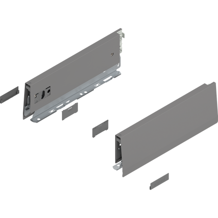 Bok MERIVOBOX, wysokość M (91 mm), dł.=270 mm, lewy/prawy