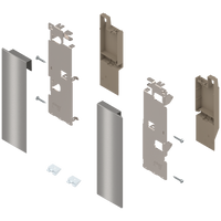 Mocowanie frontu LEGRABOX , wys. C, do szuflady wewnętrznej z relingiem, lewe/prawe, do LEGRABOX free