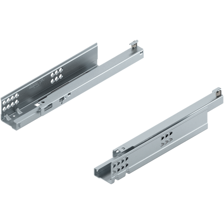 TANDEM Zintegrowany BLUMOTION Częściowy wysuw, Prowadnica, 30 kg, dł.=270 mm, do Grubość płyty 17-19 mm, wymaga sprzęgła, lewa/prawa
