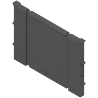 ORGA-LINE listwa poprzeczna, do szuflady standardowej TANDEMBOX/TANDEM, Szerokość=88 mm