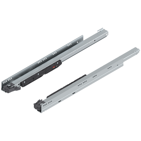 Prowadnica korpusu LEGRABOX Zint. BLUMOTION / odpowiedni do TOB / odpowiedni do SERVO-DRIVE, pełny wysuw, 70 kg, dł.=600 mm, lewa/prawa