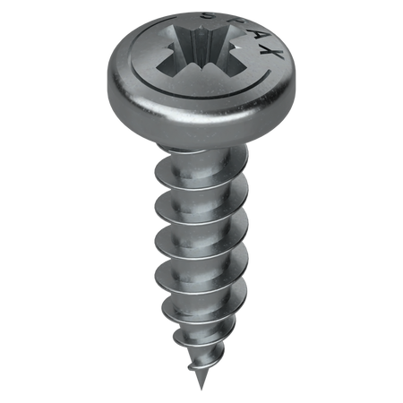 wkręty do płyty wiórowej, łeb półokrągły, 4,0mm, Długość całkowita (z łbem): 15 mm