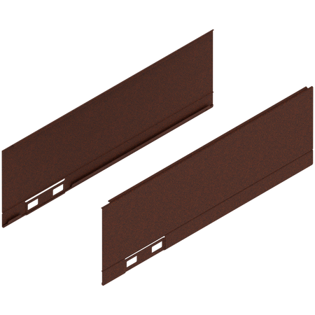 LEGRABOX Element dekoracyjny, wysokość M (90.5 mm), dł.=270 mm, prawy+lewy