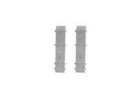 Łącznik listwy do listwy przypodłogowej Hi Line 23,4x75mm 1kpl=2szt Cezar Goth Clear Matowe