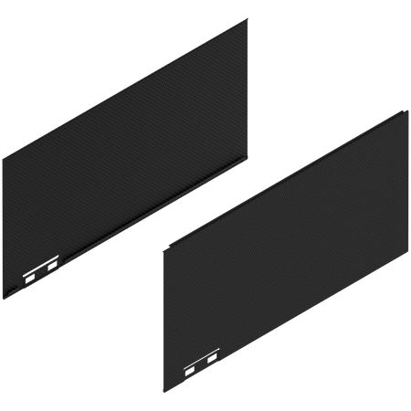 LEGRABOX Element dekoracyjny, wysokość C (177 mm), dł.=350 mm, prawy+lewy