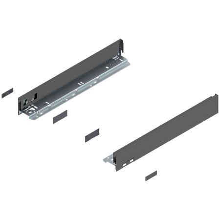 Bok szuflady LEGRABOX, wysokość N (66.5 mm), dł.=450 mm, lewy/prawy, do LEGRABOX pure