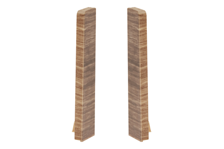 Zaślepki para do listwy przypodłogowej MASTERLINE 13x80mm 1kpl=2szt(L+P) Cezar Umbra Matowe