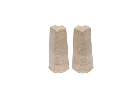 Narożnik zewn. do listwy przypodłogowej Hi Line 23,4x75mm 1kpl=2szt Cezar Dąb Belweder Matowe