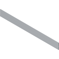 ORGA-LINE listwa poprzeczna do przycięcia, do szuflady z wysokim frontem TANDEMBOX, Stop aluminium