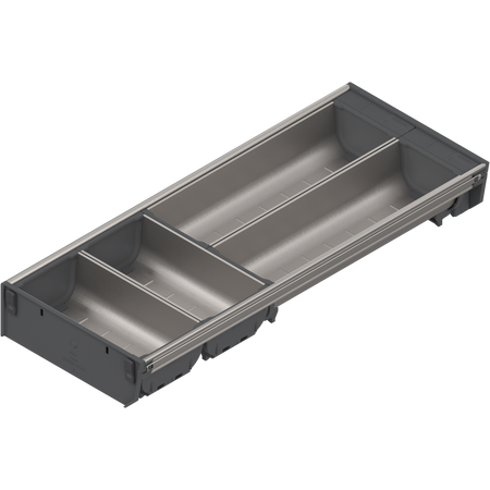 ORGA-LINE wkład z pojemnikami (częściowe wypełnienie), do szuflady standardowej TANDEMBOX, dł. NL=500 mm, szer. korpusu KB=300 mm, szer.=192 mm