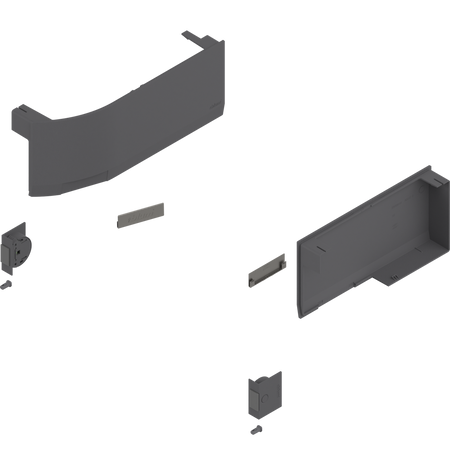 Front uchylny AVENTOS HK top, Zaślepka siłownika (włącznie z Włącznik do nawiercania, kompl.), prawy+lewy, do SERVO-DRIVE