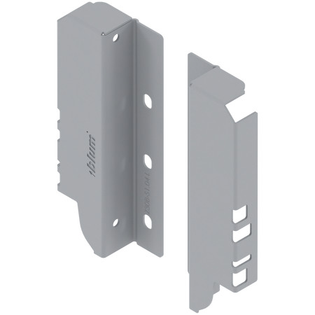 Uchwyt drewnianej ścianki tylnej TANDEMBOX, wys. B (160 mm), prawy+lewy
