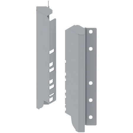 Uchwyt drewnianej ścianki tylnej TANDEMBOX, wys. D (224 mm), do SPACE CORNER, prawy+lewy