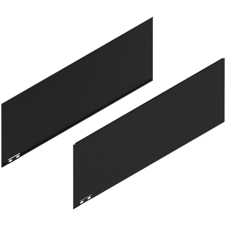 LEGRABOX Element dekoracyjny, wysokość F (241 mm), dł.=650 mm, prawy+lewy