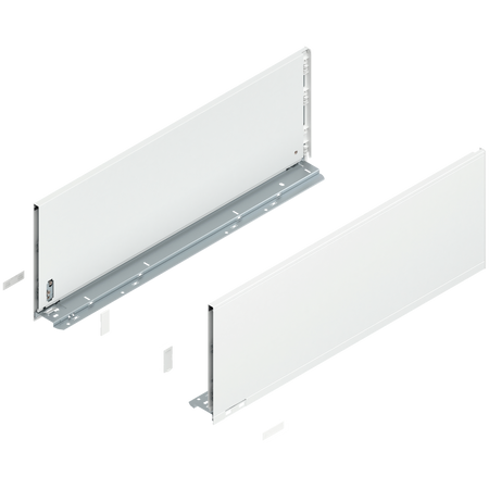 Bok szuflady LEGRABOX, wysokość F (241 mm), dł.=650 mm, lewy/prawy, do LEGRABOX pure