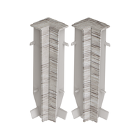 Narożnik wewn. do listwy przypodłogowej MASTERLINE 13x80mm 1kpl=2szt Cezar Atlantyk Matowe