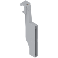ORGA-LINE uchwyt listwy poprzecznej, do szuflady z wysokim frontem TANDEMBOX antaro, wysokość D, lewy, prawy