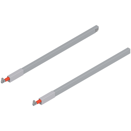 Reling podłużny TANDEMBOX (górny), do szuflady z wysokim frontem, dł.=550 mm, lewy/prawy, do TANDEMBOX antaro