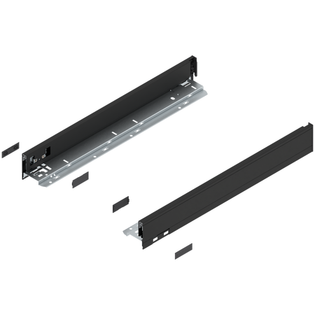 Bok szuflady LEGRABOX, wysokość N (66.5 mm), dł.=500 mm, lewy/prawy, do LEGRABOX pure