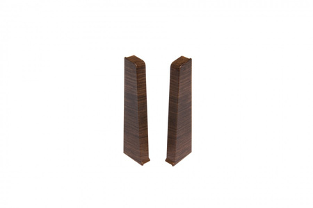 Zaślepki para do listwy przypodłogowej Hi Line 23,4x75mm 1kpl=2szt(L+P) Cezar Hikory Matowe