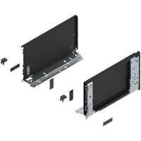 Bok szuflady LEGRABOX (za korpusem), wysokość C (177 mm), dł.=300 mm, lewy/prawy, do LEGRABOX pure