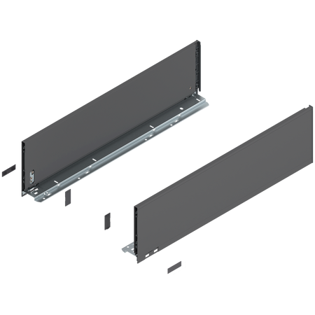 Bok szuflady LEGRABOX, wysokość C (177 mm), dł.=650 mm, lewy/prawy, do LEGRABOX pure
