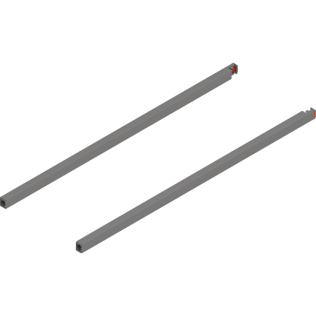 Reling podłużny MERIVOBOX , dł.=600 mm, lewy/prawy