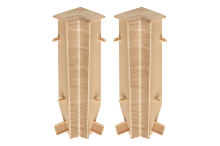 Narożnik wewn. do listwy przypodłogowej MASTERLINE 13x80mm 1kpl=2szt Cezar Siena Matowe