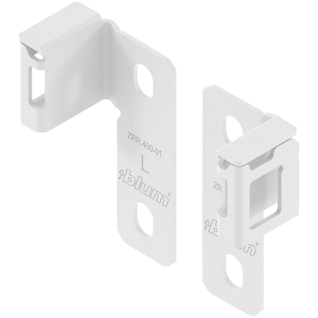 MERIVOBOX uchwyt relingu (tylny), uniwersalnie mocowany, nieregulowany reling, na wkręty, prawy+lewy