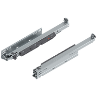 MOVENTO Zint. BLUMOTION / odpowiedni do TOB / odpowiedni do SERVO-DRIVE, pełny wysuw, prowadnica, 40 kg, dł.=450 mm, wymaga sprzęgła, lewa/prawa