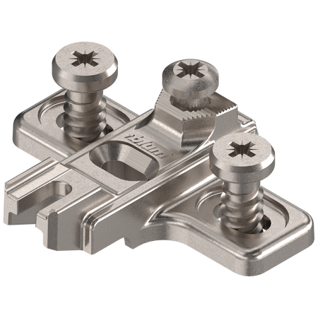 MODUL prowadnik, krzyżakowy, 3 mm, Cynk, na zamontowane wkręty EURO , RW: otwór podłużny