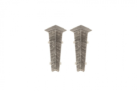 Narożnik wewn. do listwy przypodłogowej Hi Line 23,4x75mm 1kpl=2szt Cezar Dąb Richmond Matowe