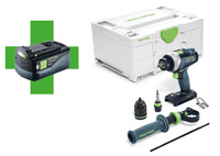 Festool Akumulatorowa wiertarko-wkrętarka QUADRIVE TDC 18/4 I-Basic-5,0