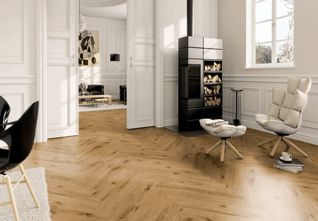 Luksusowe podłogi winylowe Jodełka Ter Hurne Herringbone Edition Dąb York gr. 2,5 mm