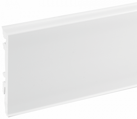 Listwa przypodłogowa PVC MASTERLINE 13x80mm listwa Cezar Biały RAL9003 Matowe 2,20m