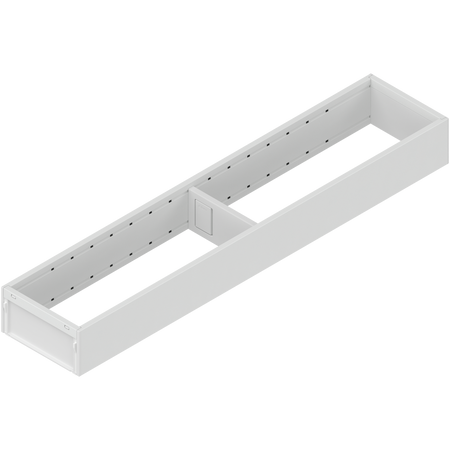 AMBIA-LINE ramki do szuflady standardowej, do LEGRABOX/MERIVOBOX, stal, dł.=500 mm, szerokość=100 mm