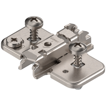 CLIP prowadnik, krzyżakowy, 3 mm, Stal, z kołkiem rozporowym EXPANDO, RW: mimośród