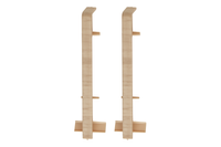 Łącznik listwy do listwy przypodłogowej MASTERLINE 13x80mm 1kpl=2szt Cezar Siena Matowe