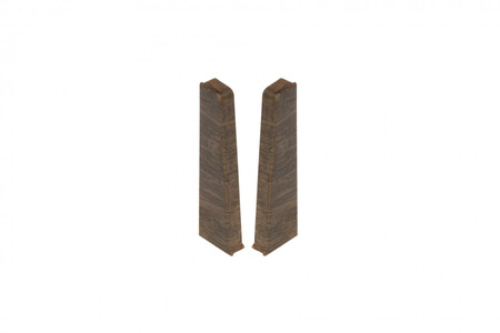 Zaślepki para do listwy przypodłogowej Hi Line 23,4x75mm 1kpl=2szt(L+P) Cezar Dąb Leonardo Matowe