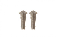 Narożnik wewn. do listwy przypodłogowej Hi Line 23,4x75mm 1kpl=2szt Cezar Dąb Celtycki 2594 Matowe