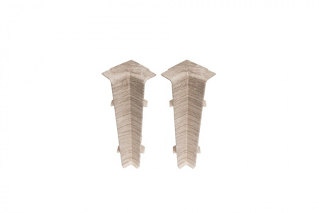 Narożnik wewn. do listwy przypodłogowej Hi Line 23,4x75mm 1kpl=2szt Cezar Dąb Alcanta Matowe