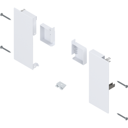 Mocowanie frontu MERIVOBOX , wys. K, do szuflady wewnętrznej, lewe/prawe