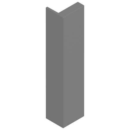 MERIVOBOX Zaślepka uchwytu ścianki tylnej, wysokość E, symetr.