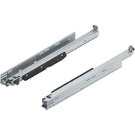 MOVENTO Zint. BLUMOTION / odpowiedni do TOB / odpowiedni do SERVO-DRIVE, pełny wysuw, prowadnica, 70 kg, dł.=550 mm, wymaga sprzęgła, lewa/prawa