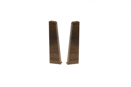 Zaślepki para do listwy przypodłogowej Hi Line 23,4x75mm 1kpl=2szt(L+P) Cezar Dąb Riverine Matowe